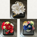 Japanese Modern Floral Hair Ornament & Interior Display - ten-field co.,ltd