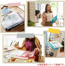 Kokuyo Glassele File, Clear Book, Display Book, Presentation Binder with Plastic Sleeves 20-Pocket Bound, Sheet Protector, A4, 5-Pack Cool Colors, Japan Import (99KRA-GL20X5-2)