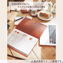 Kokuyo Glassele File, Clear Book, Display Book, Presentation Binder with Plastic Sleeves 20-Pocket Bound, Sheet Protector, A4, 5-Pack Cool Colors, Japan Import (99KRA-GL20X5-2)