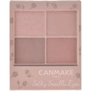CANMAKE Silky Souffle Eyes 4-Color Eyeshadow Palette Matte Type 0.16 oz (4.8 g) (M06 Lima Greige)