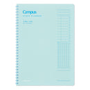 KOKUYO Campus Study Planner TIME LOG Green