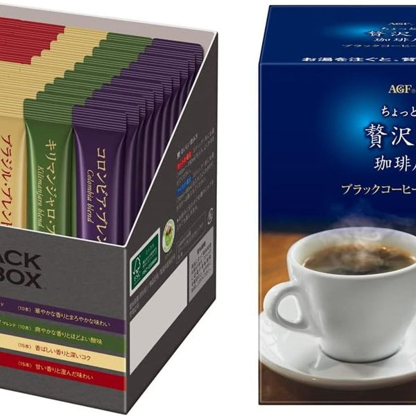 (Amazon.co.jp Exclusive) AGF A Little Luxurious Coffee Shop Stick Black | j-Grab Mall Sakura Japan
