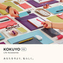 Kokuyo KME-FNT1S3DM Sticky Notes, Notebook, 25 Sheets, 0.1 inch (3 mm) Grid, Black