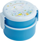 Skater FCN2W-A Sealing Container, 16.9 fl oz (500 ml), Made in Japan, Set of 2, Sanrio Cinnamorol, Pastel Vivid Watercolor Flowers, Girls,