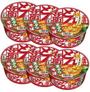 Donbei Mini 1.6oz 6pcs Set Japanese Soba Noodles In A Hot Soup With Tempura On Top Instant Noodle Ni