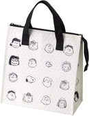 Skater KBCT9-A Quilted Fabric Insulated Lunch Tote Bag with Pockets Snoopy