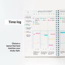 KOKUYO B5 Campus Study Planner, Weekly Daily Planning Soft Ring Notebook