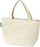 Skater KBCT9-A Quilted Fabric Insulated Lunch Tote Bag with Pockets Snoopy