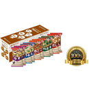 Amano Foods Freeze-Dried Miso Soup Variety Set - 5 Flavors, 10 Servings "Eggplant", "Tofu", "Nameko mushrooms", "Red miso soup", "Spinach"