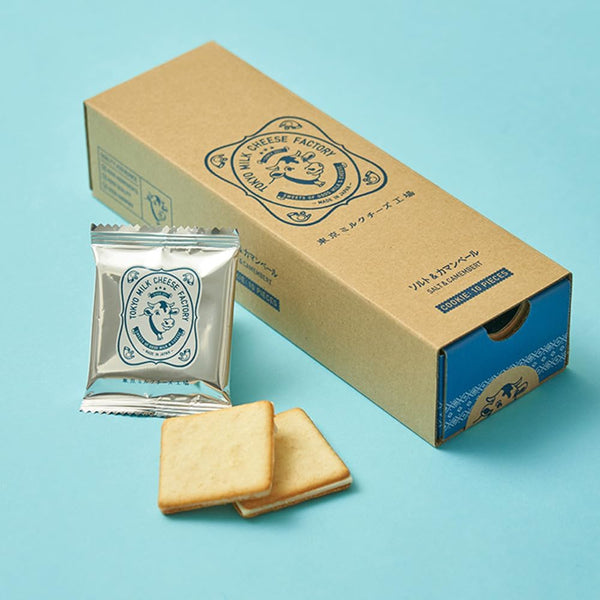 Tokyo Milk Cheese Factory Salt & Camembert Cookies 10 Pack - Tokyo Snack Land