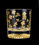 Golden Rock Glass (with Sengoku Warlord family crest) in Kanazawa, JAPAN - Kurumira Shop