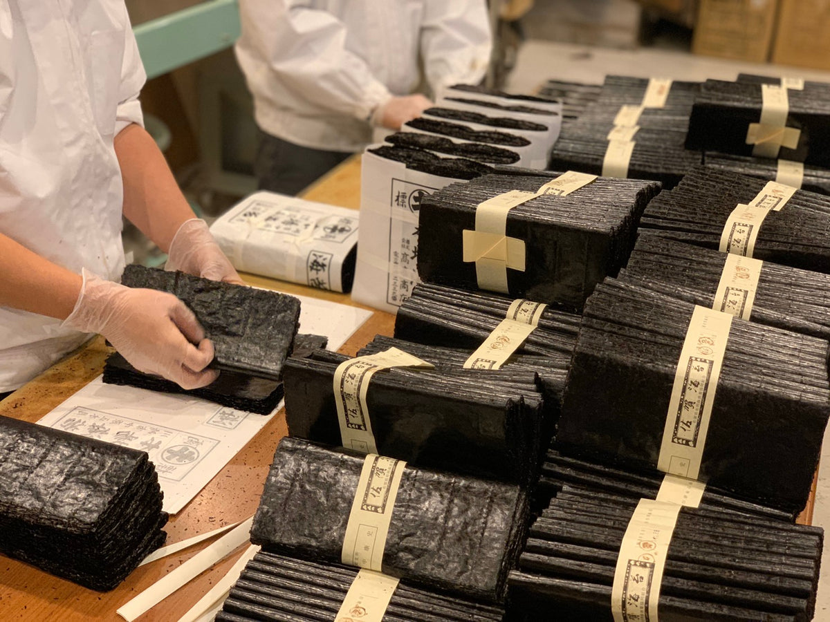 Edomae Roasted Nori Seaweed Premium Japanese Nori - Kawasaki City Stor