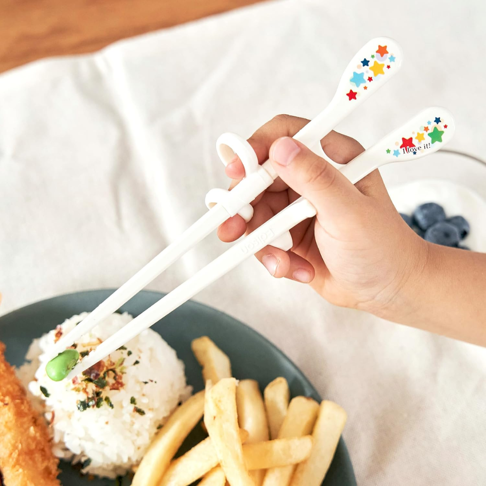 EDISONmama Left-Handed Kids Chopsticks 17.5cm – Made in JAPAN - Tokyo