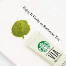VIA Tea Essence Flavored Green Tea Powder - Japan Limited Edition, Premium Quality, Organic Matcha & Hojicha, Refreshing Everyday drink | 17g x 5 sticks x 2 packs (Matcha Green Tea Powder 2 Packs)