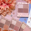CANMAKE Silky Souffle Eyes 4-Color Eyeshadow Palette Matte Type 0.16 oz (4.8 g) (M06 Lima Greige)