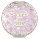 CANMAKE - Munyutto Highlighter - Packed Powder Compact - 0.13oz (3.8g) (01 Moonlight Gem)