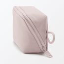 MUJI Wrinkle Nylon Wide-Opening Pouch S 11x6x3.5cm - Tokyo Sakura Mall