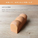 Marna K713W Toast Steamer, White (Ceramic/Made in Japan/Bread Type), Makes Your Bread More Delicious, Easy To Clean