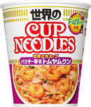 NISSIN FOODS Cup Noodle Tom Yam Kung with Coriander Flaver 75g x 12packs - Tokyo Sakura Mall