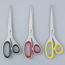 ALLEX Japanese Office Scissors 7.8" - Extra Large All-Purpose Scissors for Desk, Home, and School Use, All-Metal Japanese Stainless Steel Design - Black - Made in Japan