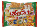 New Japanese Senbei Assortment Bakauke 40pack 5taste (Japam Import）