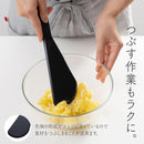 Kai KAI DE6317 Spatula, Scratch Resistant, All Nylon, One Piece Mold, Nuatone, Charcoal, Black, Dishwasher Safe, Made in Japan