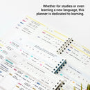KOKUYO B5 Campus Study Planner, Weekly Daily Planning Soft Ring Notebook