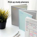 KOKUYO B5 Campus Study Planner, Weekly Daily Planning Soft Ring Notebook
