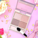CANMAKE Silky Souffle Eyes 4-Color Eyeshadow Palette Matte Type 0.16 oz (4.8 g) (M06 Lima Greige)
