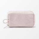 MUJI Wrinkle Nylon Wide-Opening Pouch S 11x6x3.5cm - Tokyo Sakura Mall