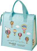 Skater KBCT9-A Quilted Fabric Insulated Lunch Tote Bag with Pockets Snoopy