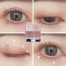 CANMAKE Silky Souffle Eyes 4-Color Eyeshadow Palette Matte Type 0.16 oz (4.8 g) (M06 Lima Greige)