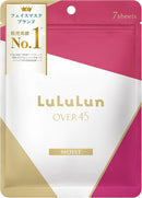 LuLuLun OVER45 Camellia Pink Moist Face Mask 7 / 32 Sheets - Tokyo Sakura Mall
