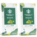 VIA Tea Essence Flavored Green Tea Powder - Japan Limited Edition, Premium Quality, Organic Matcha & Hojicha, Refreshing Everyday drink | 17g x 5 sticks x 3 packs (Matcha Green Tea Powder 3 Packs)