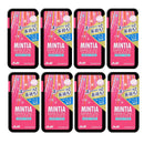 MINTIA Breeze Large Size Mints Tablets – 8 Pack, 30 Tablets Each Japan Import (Refresh Peach, Lemon and Grape Set)