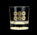 Golden Shot Glass (with Sengoku Warlord family crest) in Kanazawa, JAPAN - Kurumira Shop