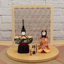 Asanoha Kumiko Panel Made of 100% Japanese Hinoki Cypress (W636 × H327 × D16mm) - Traditional Japanese Craftsmanship - Kurumira Shop