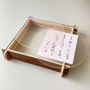 Japanese Four Seasons  (Spring / Sakura ver.) Calligraphy Art - Authentic Japanese Decor for Your Home or Office - Kiyosumi Seimei