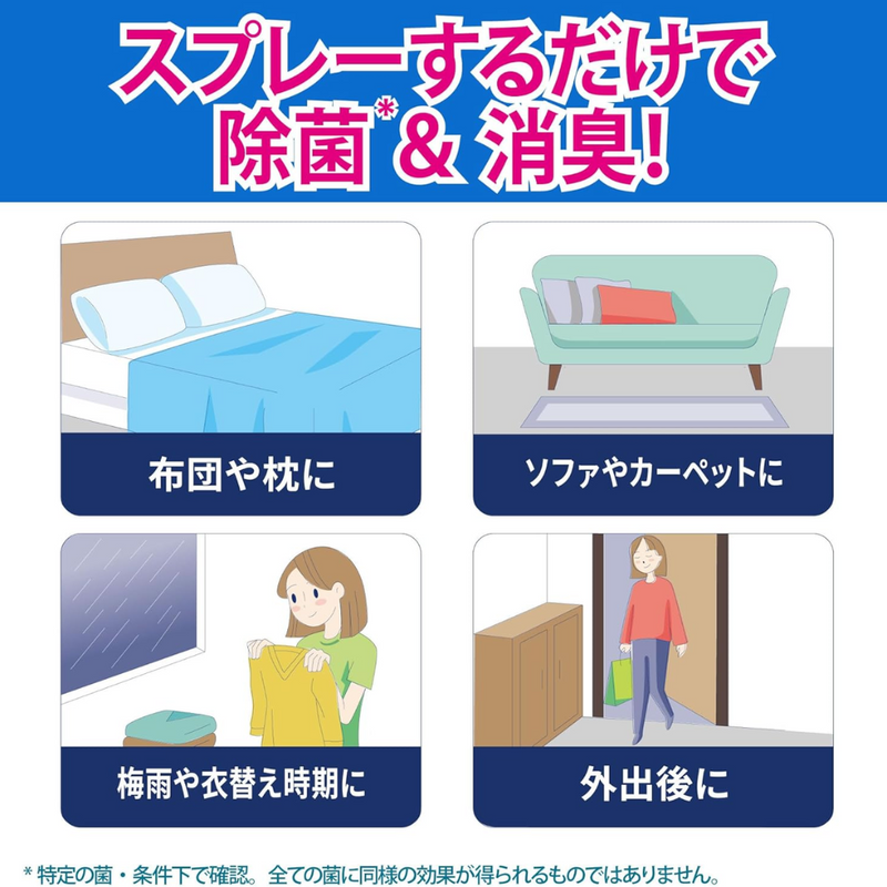 Febreze Fabric Spray W Deodorizing + Sanitizing Unscented 370ml Alcohol – Made in JAPAN - Tokyo Sakura Mall