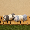 YOSHINANI Reed Cotton Stole Towel Soft Quick Dry 120cm - Kawasaki City Store