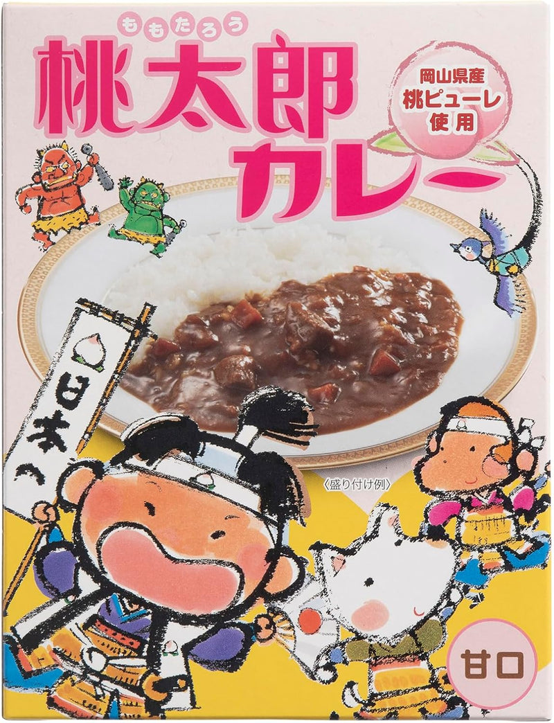 Okayama Momotaro Sweet Mild Peach Beef Curry 4-Pack Set - Global & Gourmet Shop