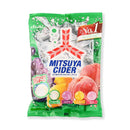 Asa-hi Mit-suya Cider Japanese Flavor Hard Candy 112g x 2 Pack - Assorted Cider, Grape, Lemon, Peach Candies - Individually Wrapped - Enjoy Fizzy Mitsuya Flavor - Hard Candy Assortment