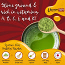 UMAYA - Iyemon Cha Premium Matcha Powder from Kyoto - Stone Ground Uji Matcha Green Tea with Wooden Spoon - Authentic Japanese Matcha for Lattes, Baking & More - 30g x 2