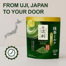 Matcha Latte Uji Double Rich Milk by Tsujiri, Kyoto Japan (600g 4 Pack Gift Box)