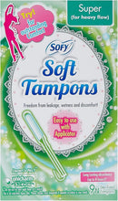 Sofy Soft Tampons - 9 Pieces (Super)