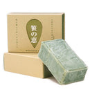 Daiwa BRI Sasa no Megumi Natural Moisture Soap - Made with Japanese Herb (Kumasasa), Similar to Matcha  - Made in JAPAN - Kawasaki City Store