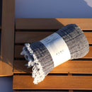 YOSHINANI Reed Cotton Stole Towel Soft Quick Dry 120cm - Kawasaki City Store