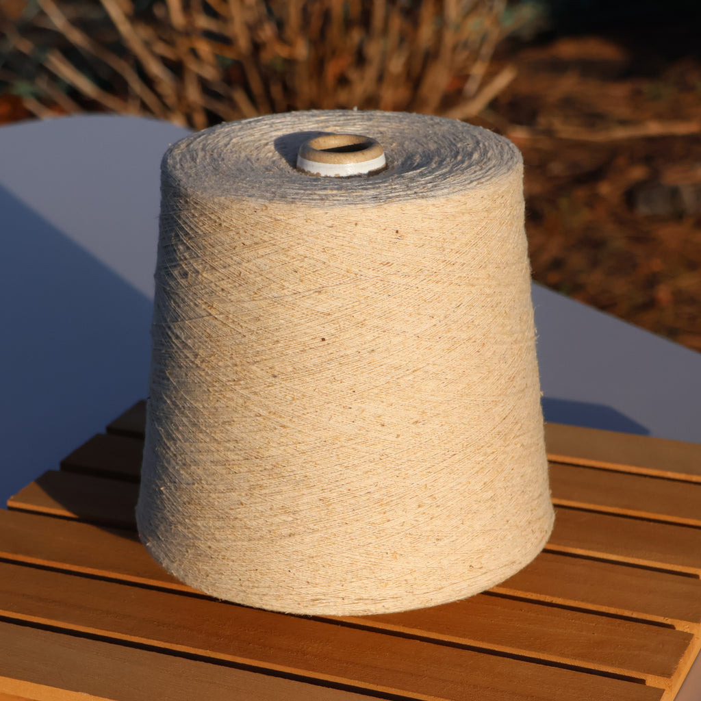 Yoshi Reeds Yoshi Reed Cotton Blend Yarn 26/1 1kg Natural Antibacterial- Kawasaki