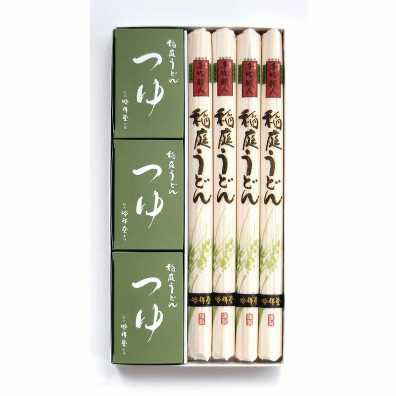 Inaniwa Udon by Inaniwa Ginshodo Akita with Soup - Global & Gourmet Shop