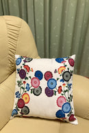 Okinawa Bingata Cushion Cover, Traditional Japanese Dyeing - Kawasaki City Store
